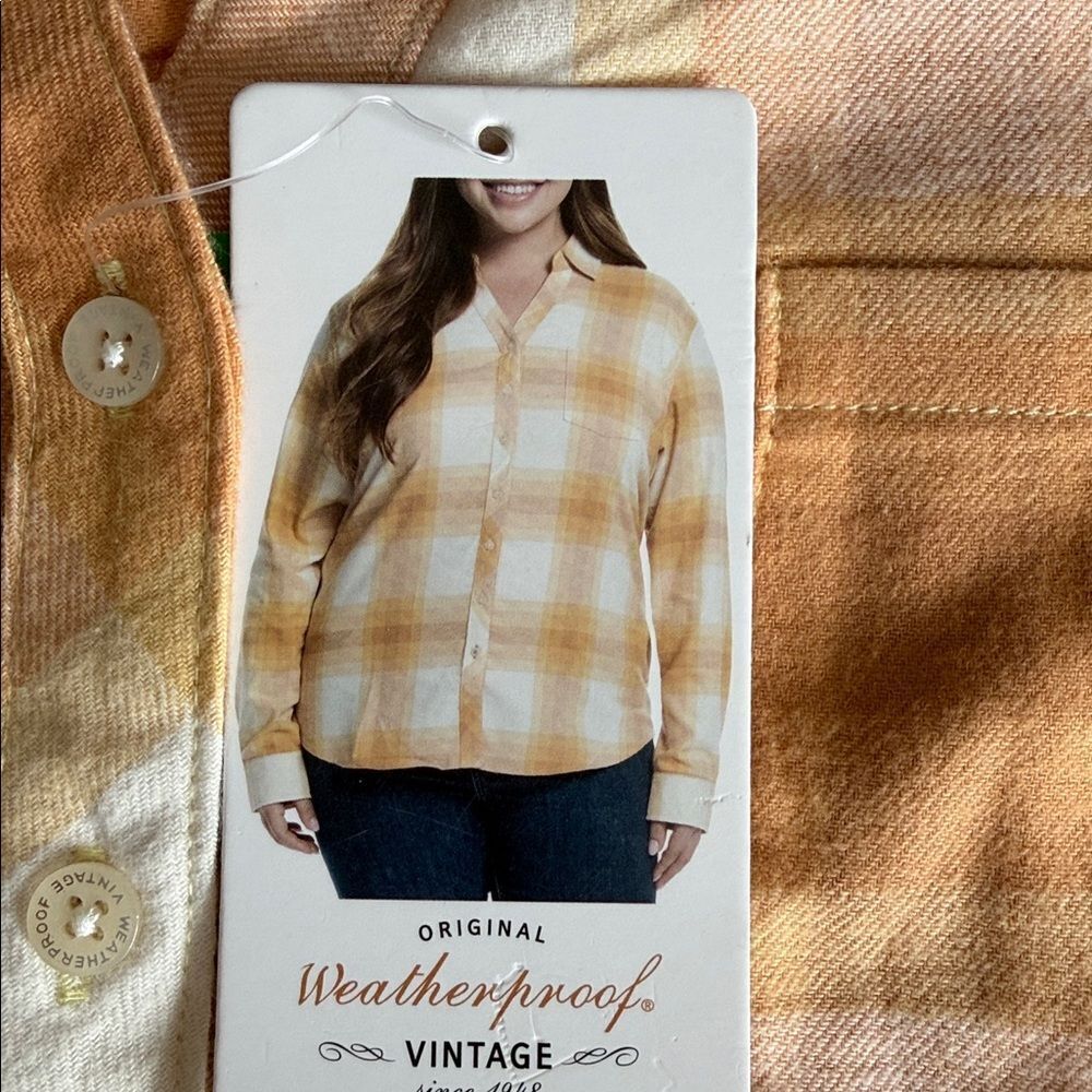 Weatherproof Vintage Long Sleeve Flannel Shirt XL